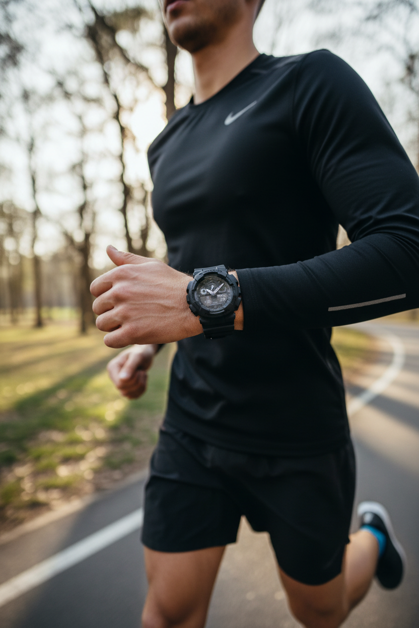 Reloj Casio G-Shock GA-100-1A1DR lifestyle running