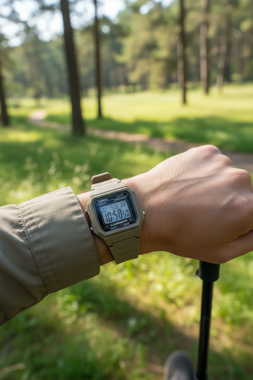 Reloj Casio W-217H-5AVDF lifestyle naturaleza