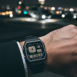 RELOJ CASIO VINTAGE A130WEGG-1ADF - NEGRO