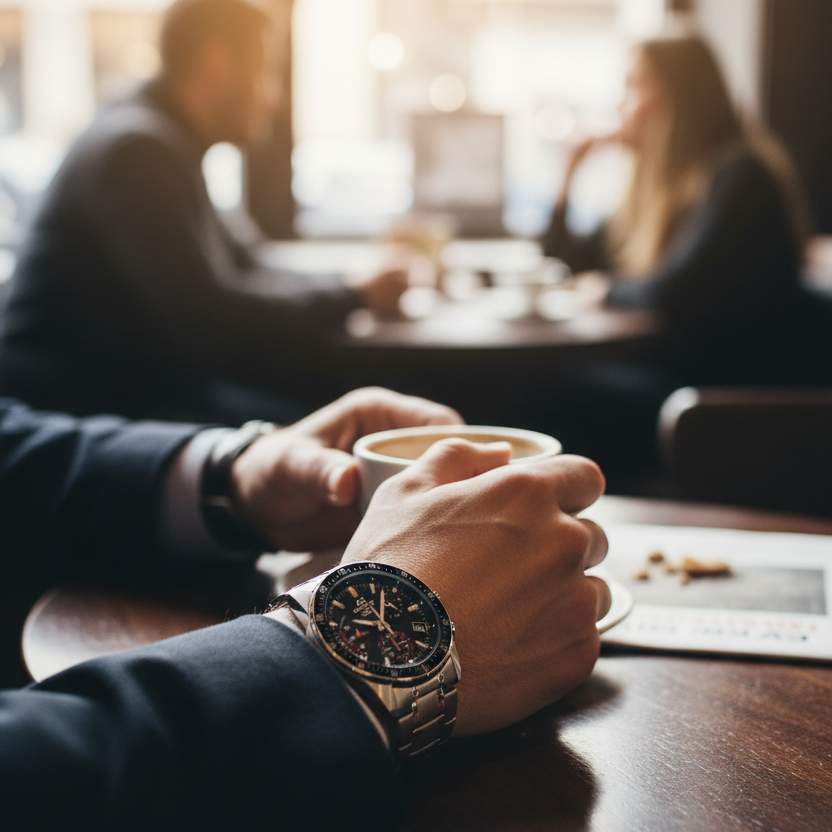 Reloj Casio Edifice EFV-540D-1AVUDF lifestyle café