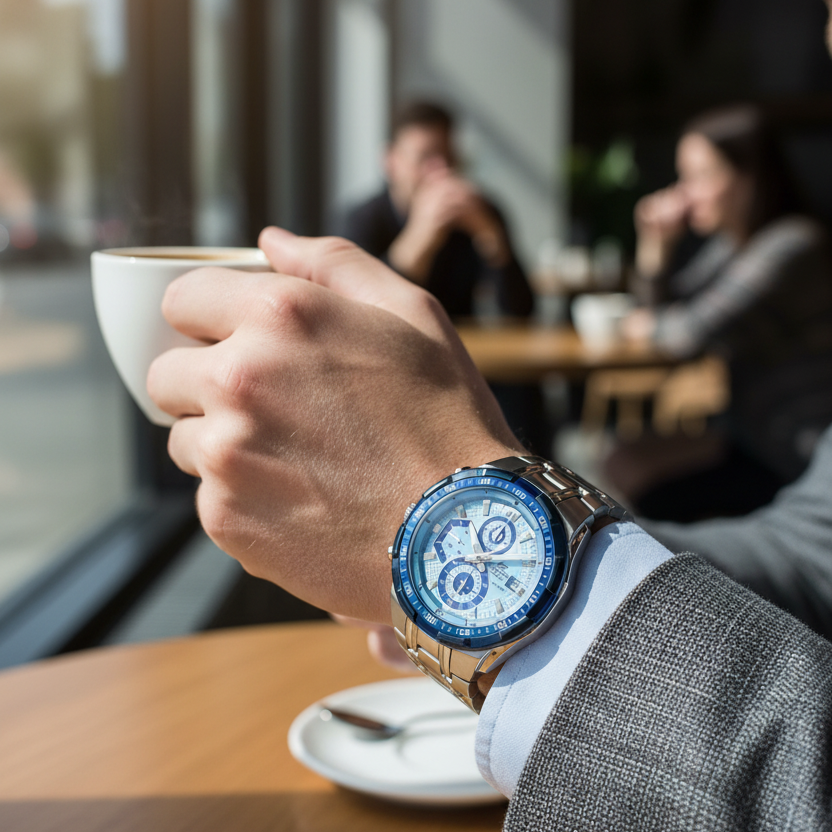 Reloj Casio Edifice EFR-539DE-2AVUDF lifestyle café