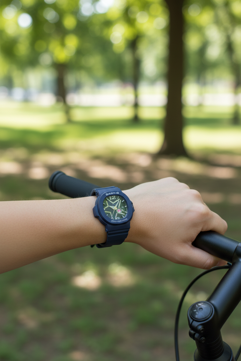 Reloj Casio Baby-G BGA-10D-2A1DR lifestyle bicicleta