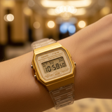 RELOJ CASIO F-91WS-7A2DF -BLANCO