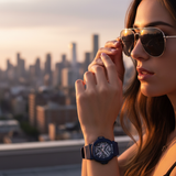 Reloj Casio Baby-G BGA-10D-2A1DR lifestyle rooftop urbano