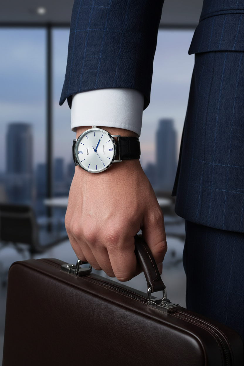 Reloj Casio MTP-VT01L-7B1UDF lifestyle maletín