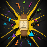 RELOJ CASIO VINTAGE AQ-230EGL-9ADF - DORADO