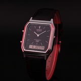 RELOJ CASIO VINTAGE AQ-230EL-1ADF - NEGRO