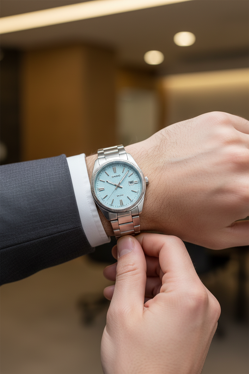 Reloj Casio MTP-1302DA-2A2VDF lifestyle traje