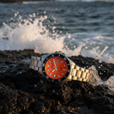 RELOJ PARA HOMBRE CASIO MDV-10D-4A1VDF  - NARANJA