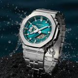 RELOJ PARA HOMBRE CASIO G-SHOCK GM-2110D-3A1DR - VERDE