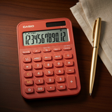 CALCULADORA CASIO MS-20YC-RD-W-DP