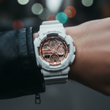 RELOJ CASIO G-SHOCK GMA-S140PG-7ADR - BLANCO