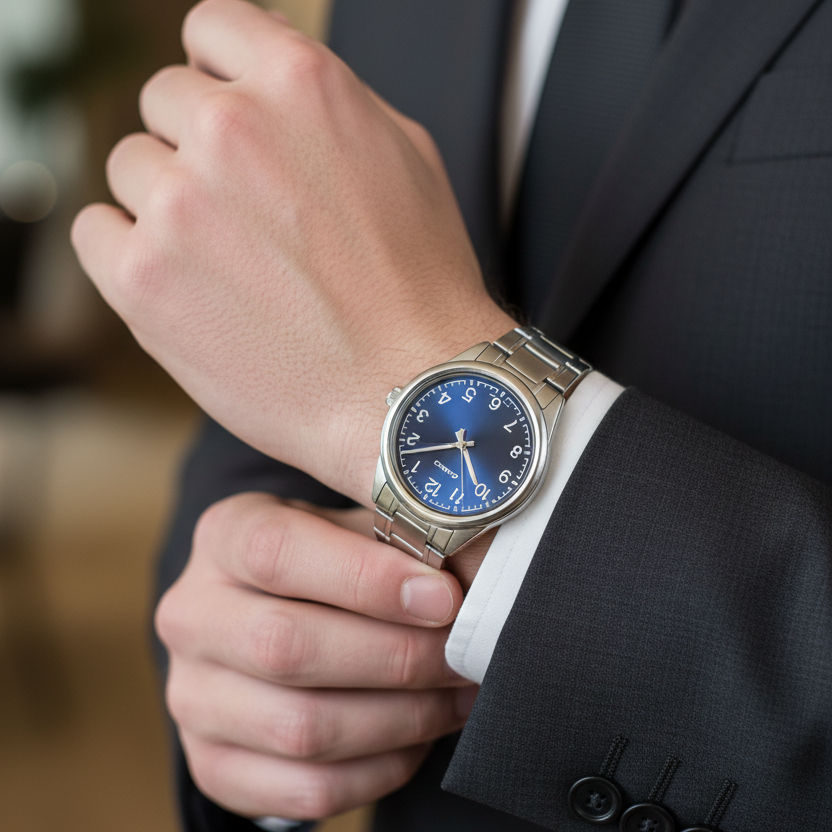 Reloj Casio MTP-V005D-2B4UDF lifestyle traje