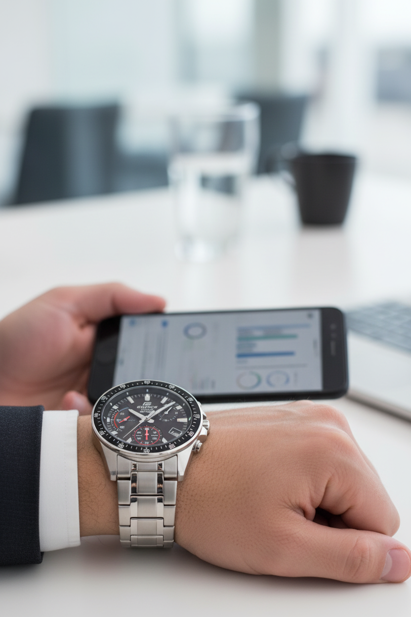 Reloj Casio Edifice EFV-540D-1AVUDF lifestyle smartphone