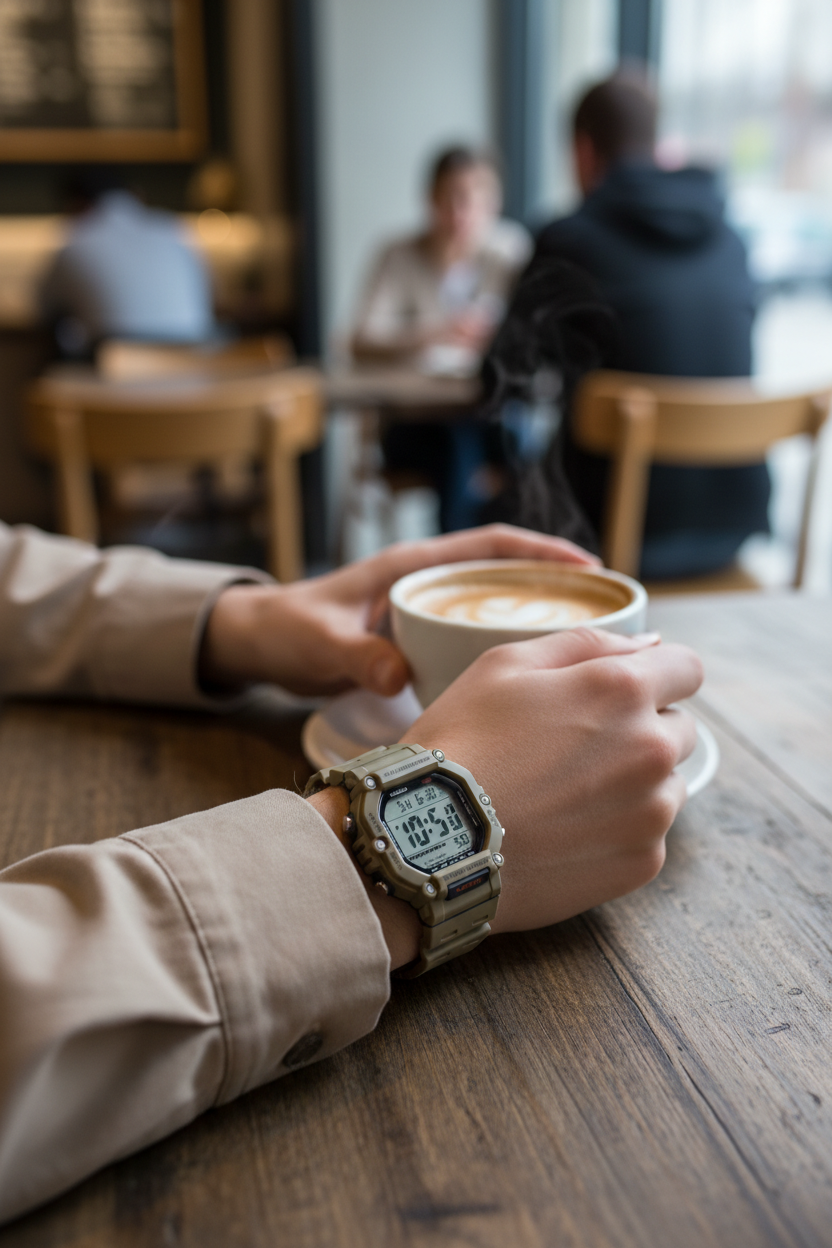 Reloj Casio AE-1600H-5AVDF lifestyle café