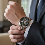 Reloj Casio Edifice EF-539D-1AVUDF lifestyle traje