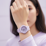 RELOJ PARA MUJER CASIO BABY-G BGA-15K-6ADR - MORADO