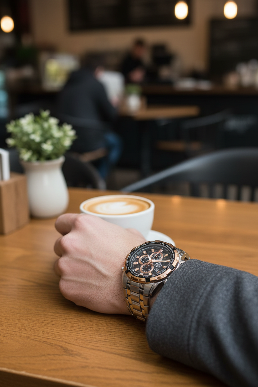 Reloj Casio Edifice EF-539D-1A5VUDF lifestyle café
