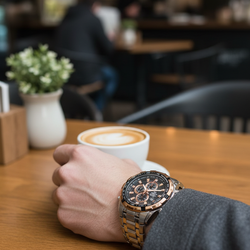 Reloj Casio Edifice EF-539D-1A5VUDF lifestyle café