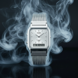 RELOJ CASIO VINTAGE AQ-230EM-7ADF - BLANCO