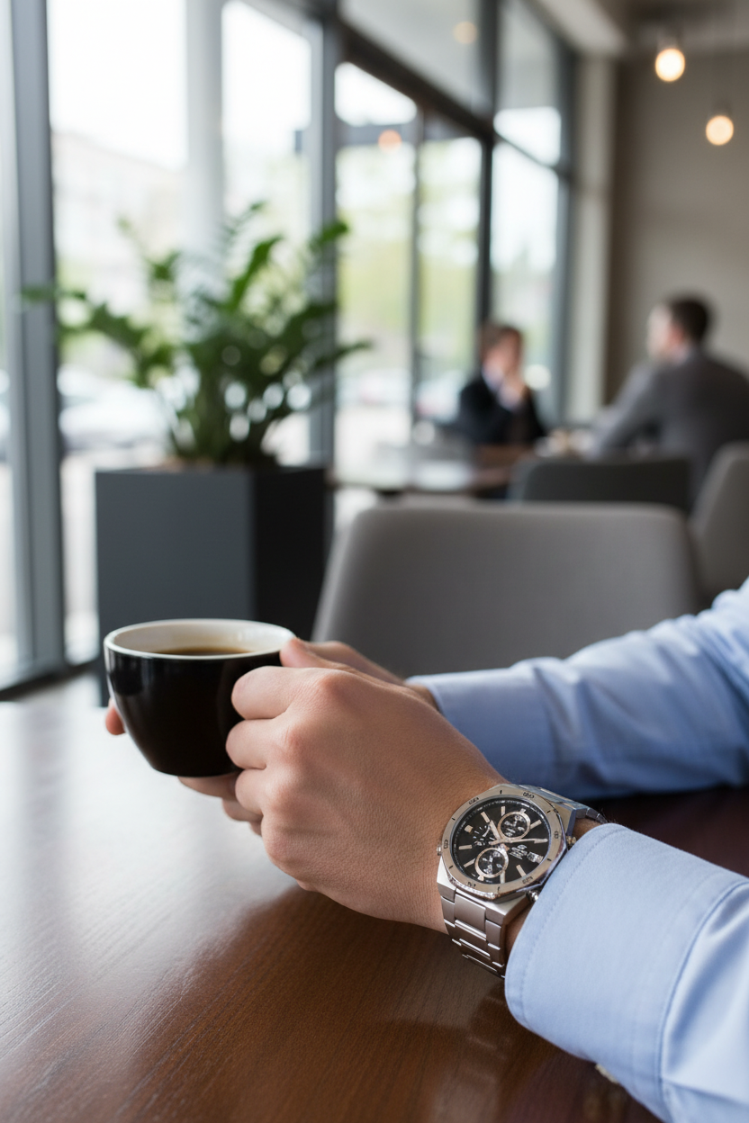 Reloj Casio Edifice EFV-640D-1AVUDF lifestyle café