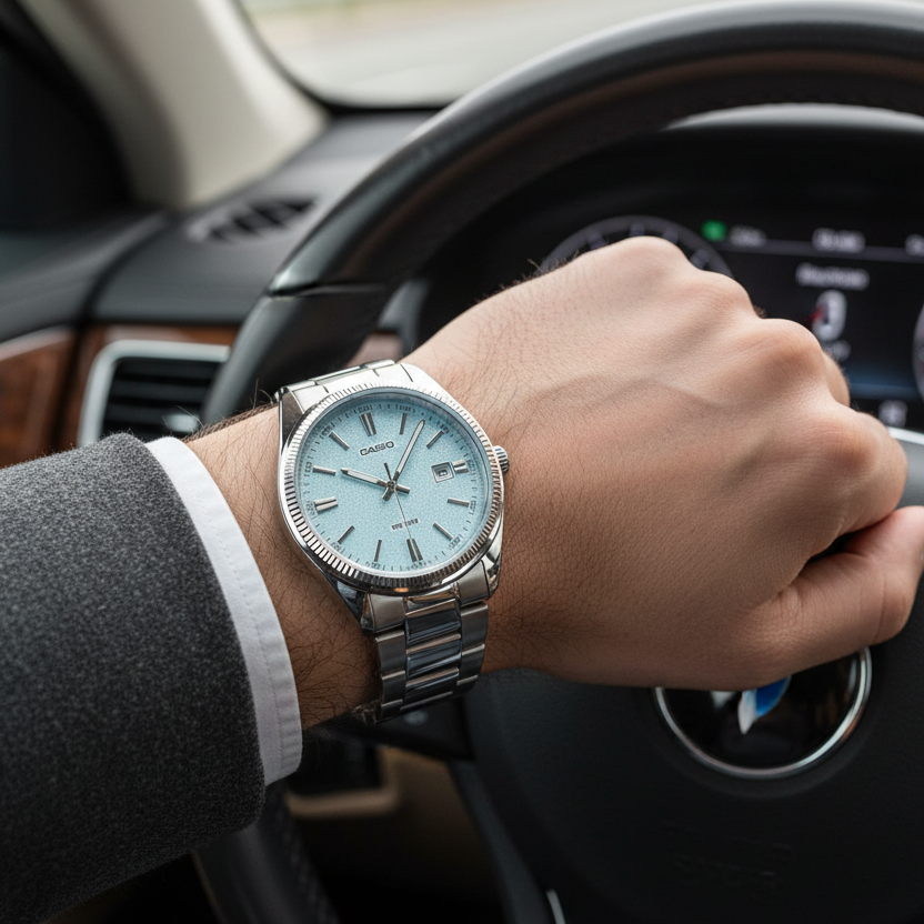 Reloj Casio MTP-1302DA-2A2VDF lifestyle conduciendo