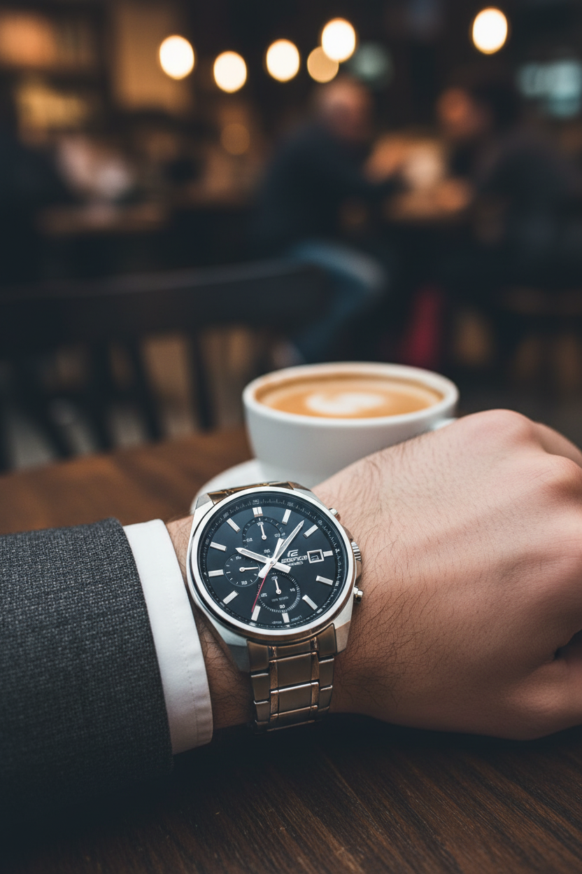 Reloj Casio Edifice EFV-610D-1AVUDF lifestyle café