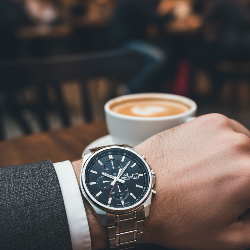 Reloj Casio Edifice EFV-610D-1AVUDF lifestyle café