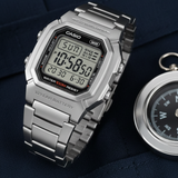 W-800HD-1AVDF RELOJ PARA HOMBRE CASIO - PLATEADO