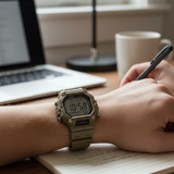 Reloj Casio AE-1600H-5AVDF lifestyle escritura
