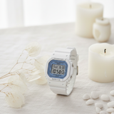 RELOJ PARA MUJER  BABY-G BGD-565SC-2BDR - BLANCO