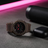 RELOJ CASIO G-SHOCK GA-2100K-5ADR - CAFÉ