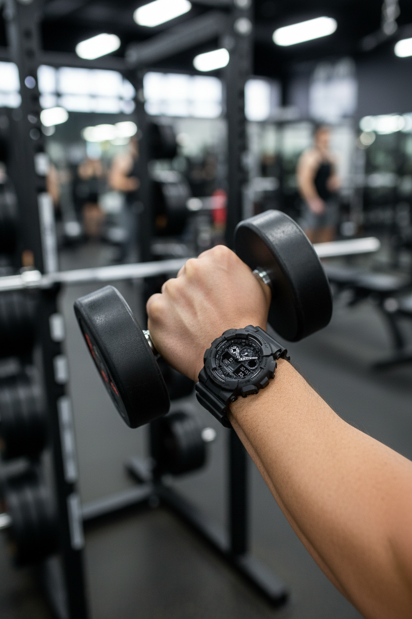 Reloj Casio G-Shock GA-100-1A1DR lifestyle gimnasio