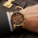 RELOJ PARA HOMBRE CASIO EDIFICE EFR-575CL-5ADF - CAFÉ