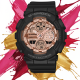 RELOJ CASIO G-SHOCK GMA-S140PG-1ADR - NEGRO
