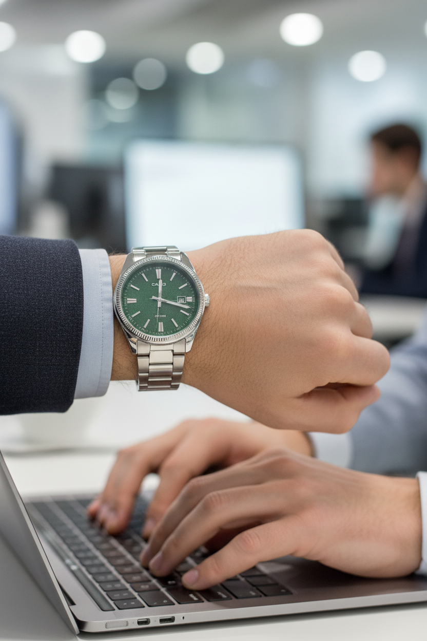 Reloj Casio MTP-1302DA-3AVDF lifestyle laptop dinamico