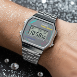 RELOJ CASIO VINTAGE A168WEPC-7ADR - BLANCO
