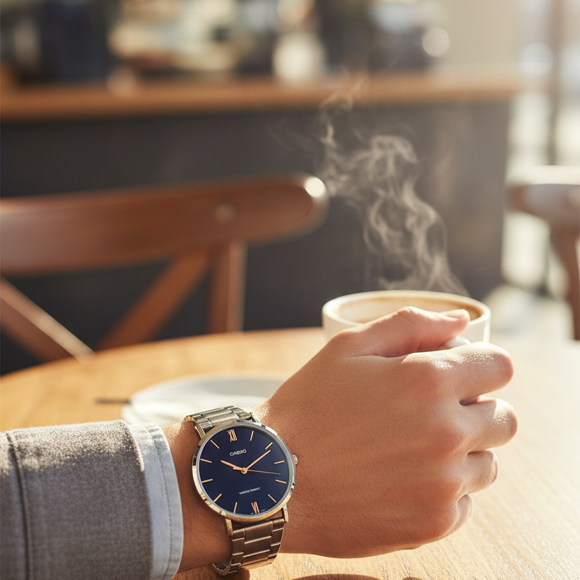 Reloj Casio MTP-VT01D-2BUDF lifestyle café