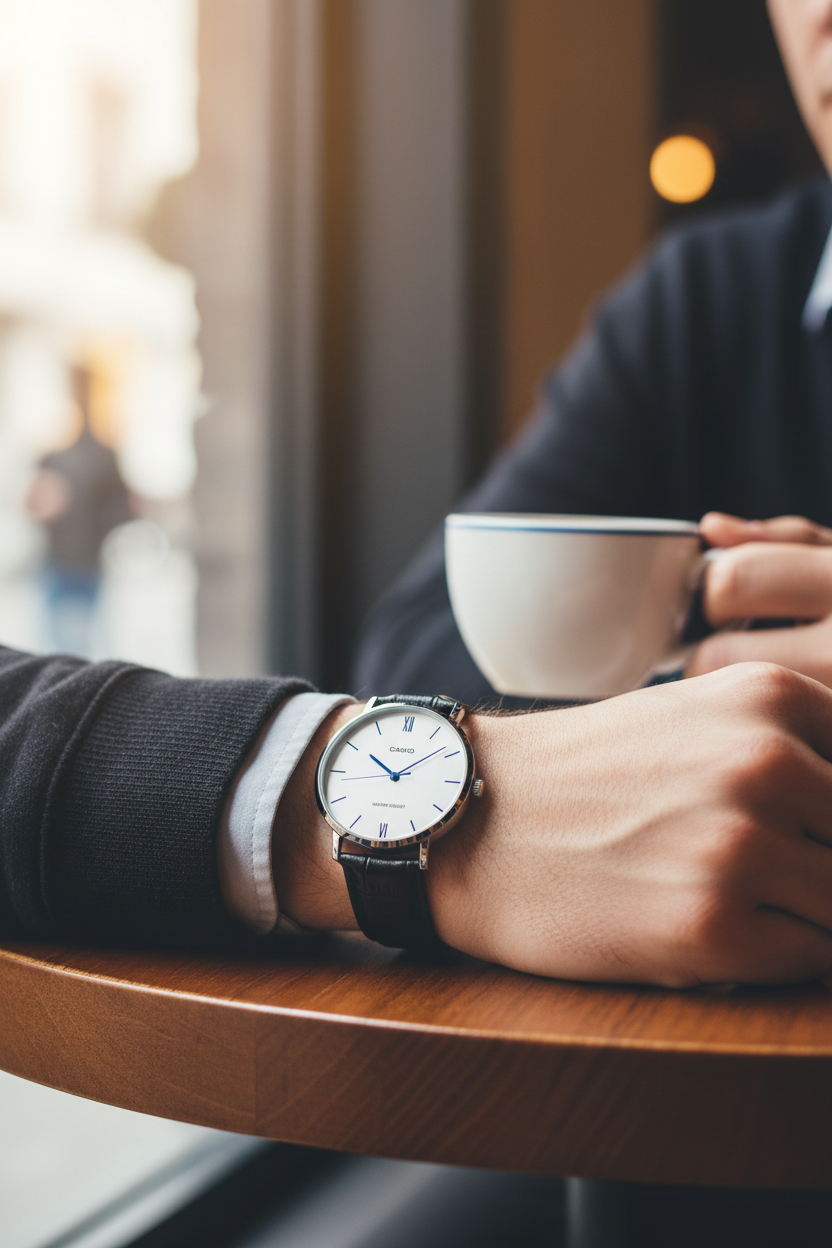 Reloj Casio MTP-VT01L-7B1UDF lifestyle café