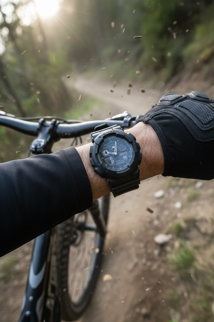 Reloj Casio G-Shock GA-100-1A1DR lifestyle mountain bike