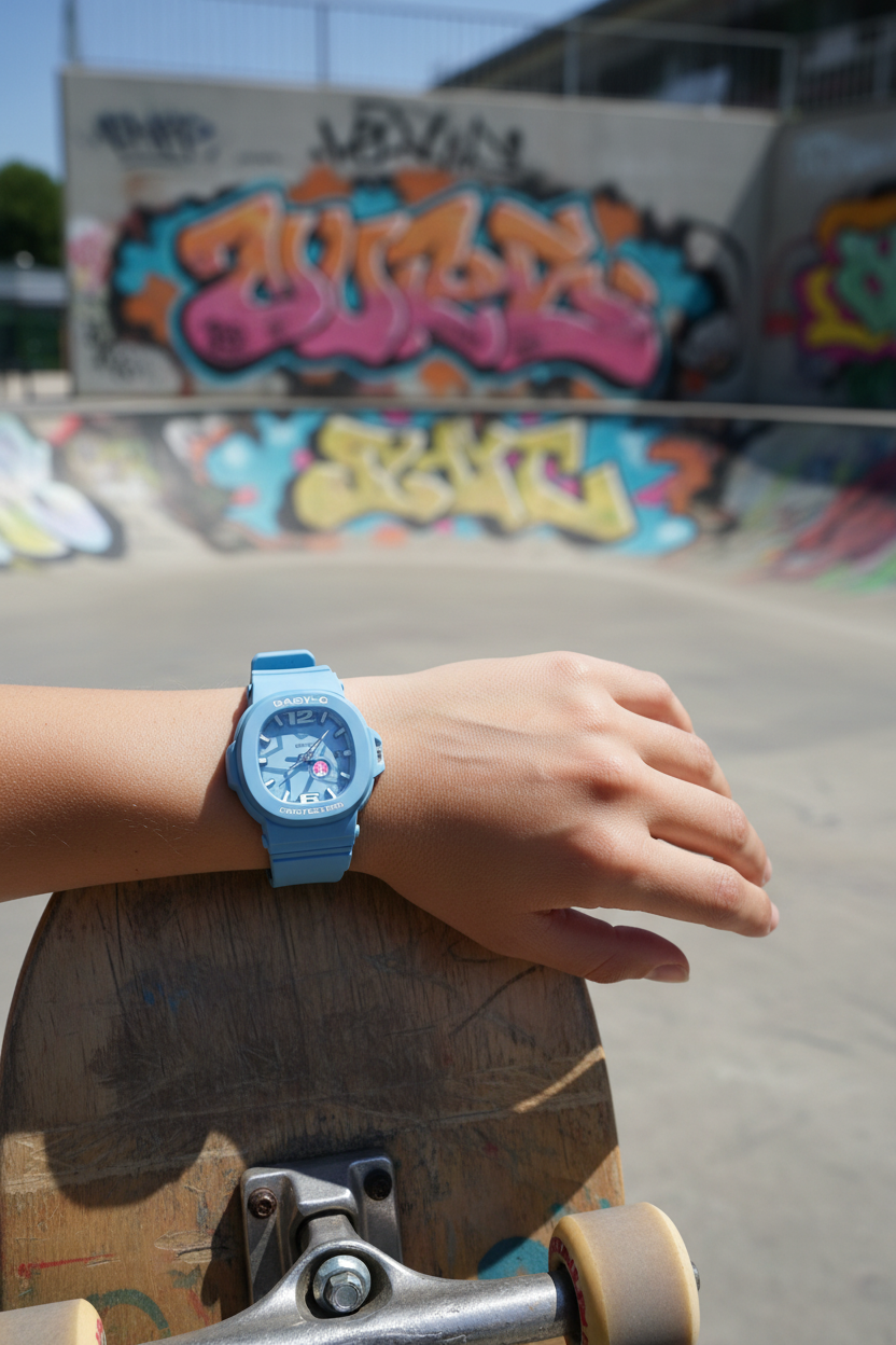 Reloj Casio Baby-G BGA-10D-2A2DR lifestyle skate