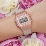 RELOJ CASIO F-91WS-7A3DF -  BLANCO