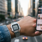Reloj Casio A178WA-1ADF lifestyle smartphone