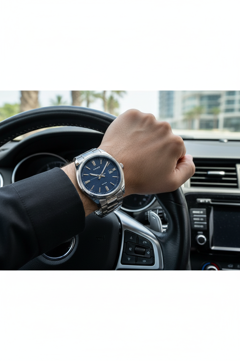 Reloj Casio MTP-1302DA-2A2VDF lifestyle conduciendo