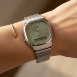 RELOJ CASIO VINTAGE AQ-240E-2ADF - VERDE