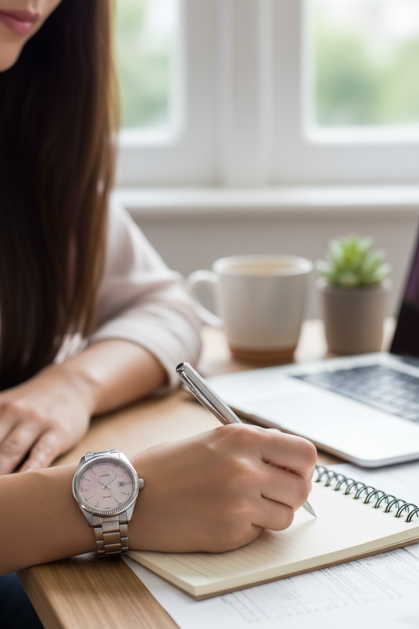 Reloj Casio LTP-1302DS-4AVDF lifestyle escritura