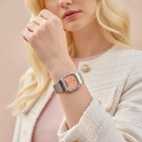 RELOJ CASIO VINTAGE AQ-240E-4ADF - ROSADO