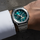 RELOJ PARA HOMBRE CASIO G-SHOCK GM-2110D-3A1DR - VERDE