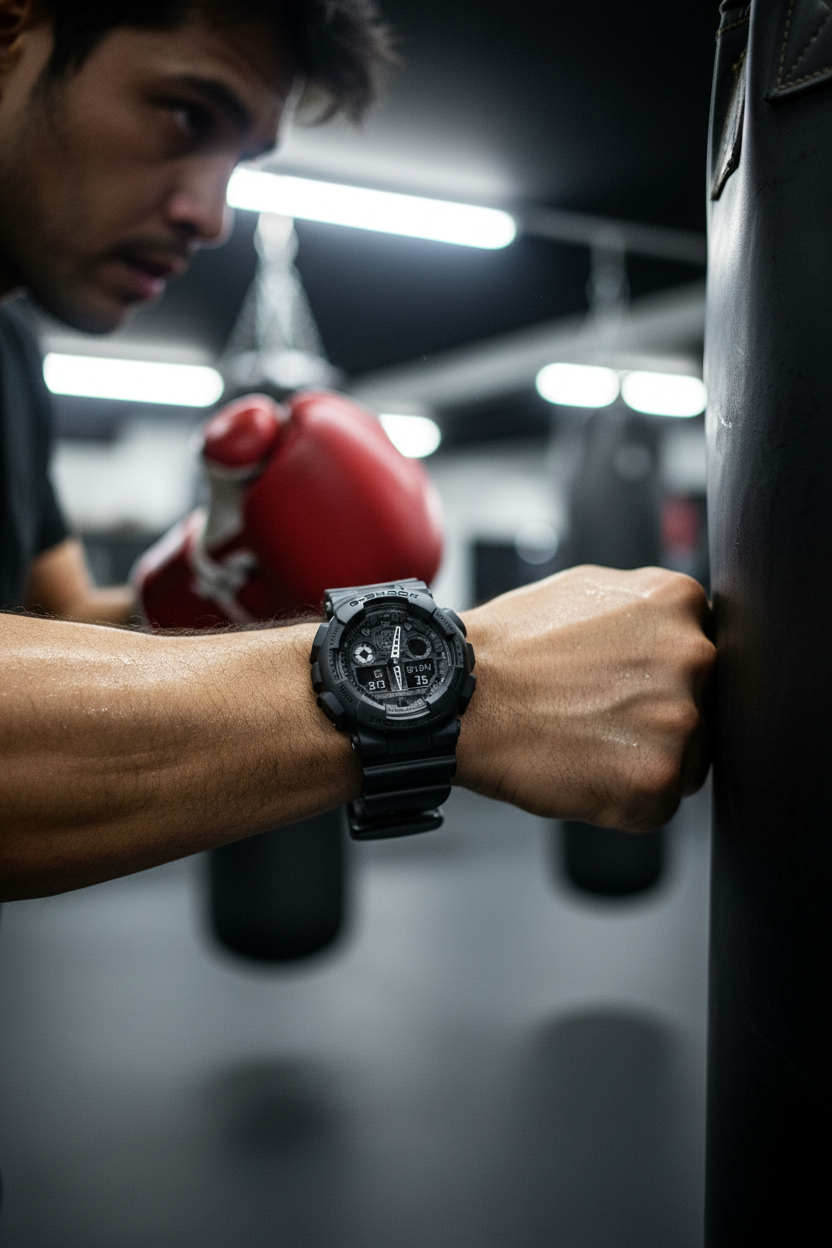 Reloj Casio G-Shock GA-100-1A1DR lifestyle boxing