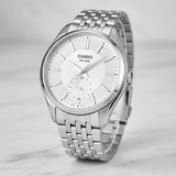 RELOJ PARA HOMBRE CASIO MTP-B315D-7AVDF  - BLANCO